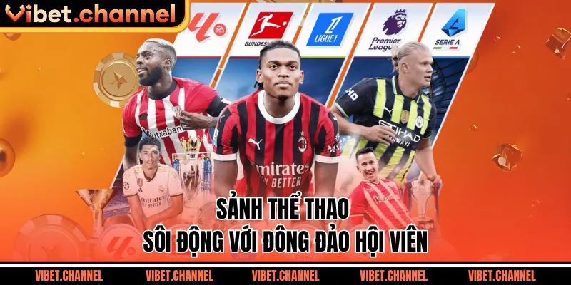 Sảnh thể thao sôi động với đông đảo hội viên