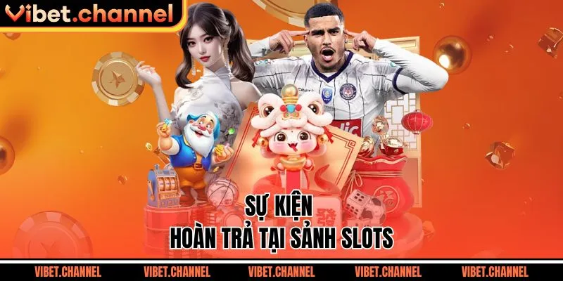 Sự kiện hoàn trả tại sảnh slots